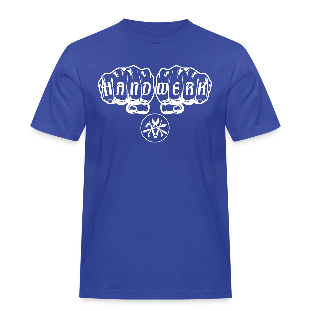Männer Workwear T-Shirt "Spengler" - Royalblau