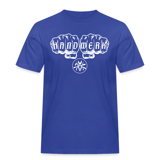 Männer Workwear T-Shirt "Spengler" - Royalblau