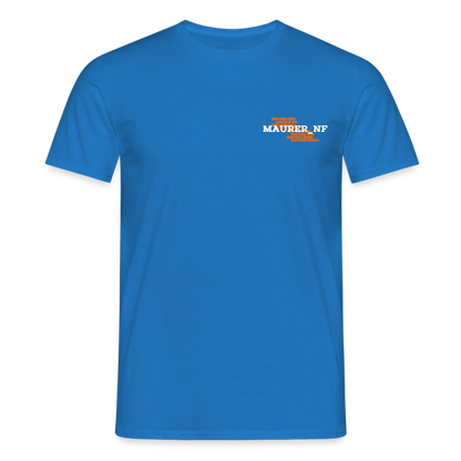 Maurer_NF T-Shirt Royalblau Männer T-Shirt