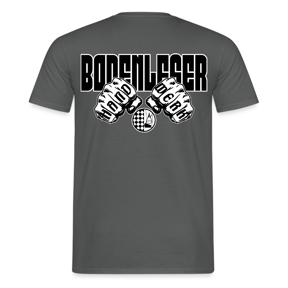 Unisex T-Shirt "Bodenleger" Anthrazit Männer T-Shirt