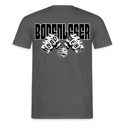 Unisex T-Shirt "Bodenleger" Anthrazit Männer T-Shirt