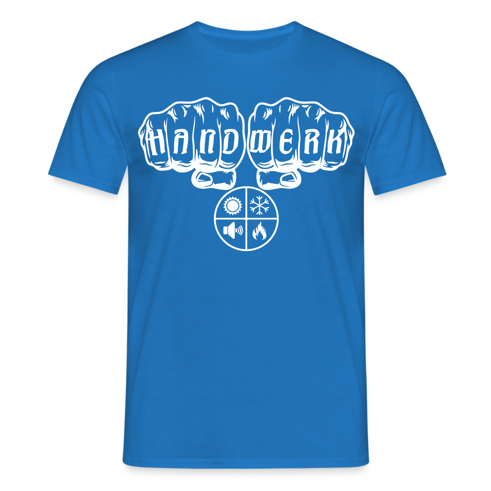 Unisex T-Shirt "Isolierer" Royalblau Männer T-Shirt