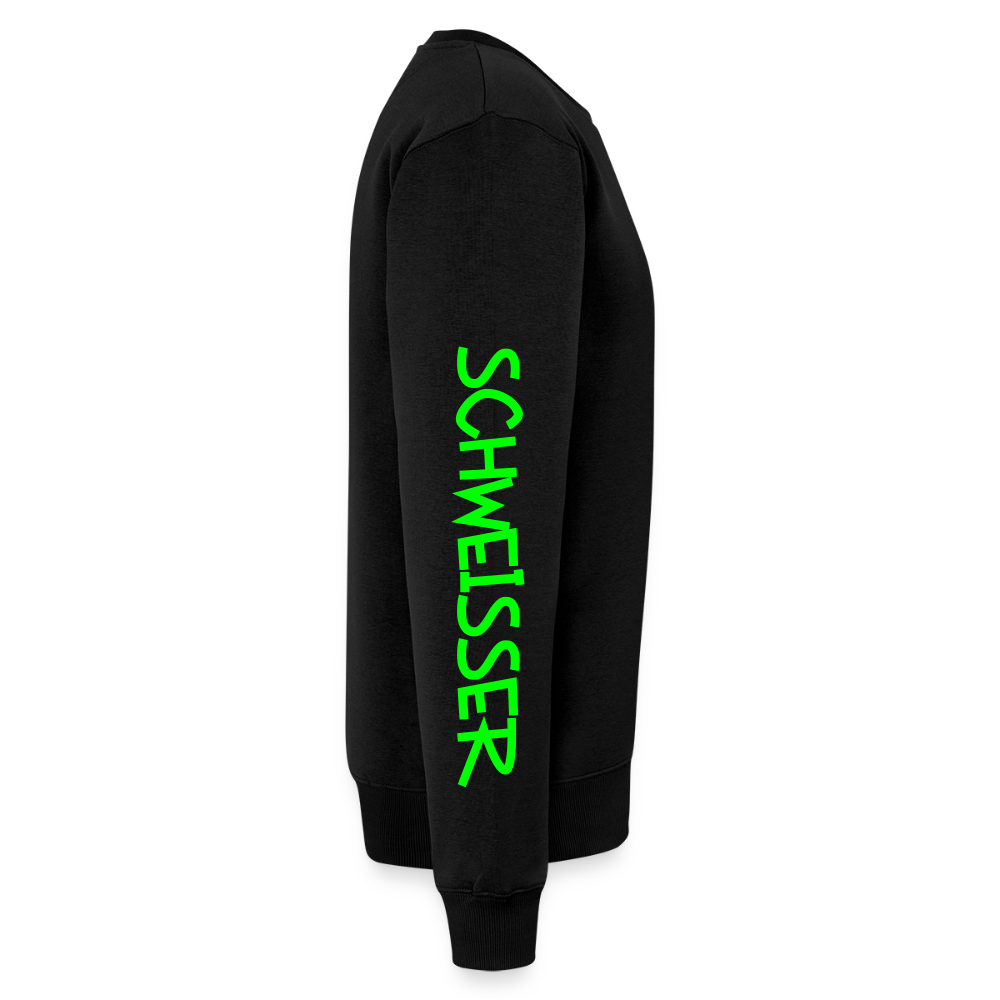 Unisex Premium Pullover "Schweisser" neongrün Männer Premium Pullover