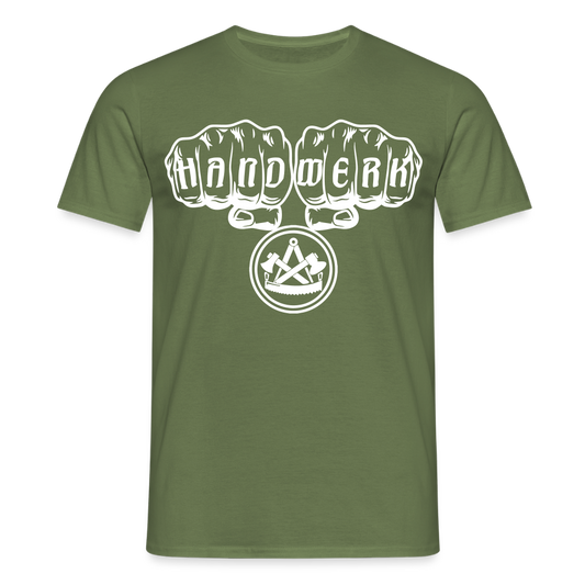 Unisex T-Shirt "Zimmermann" - Militärgrün