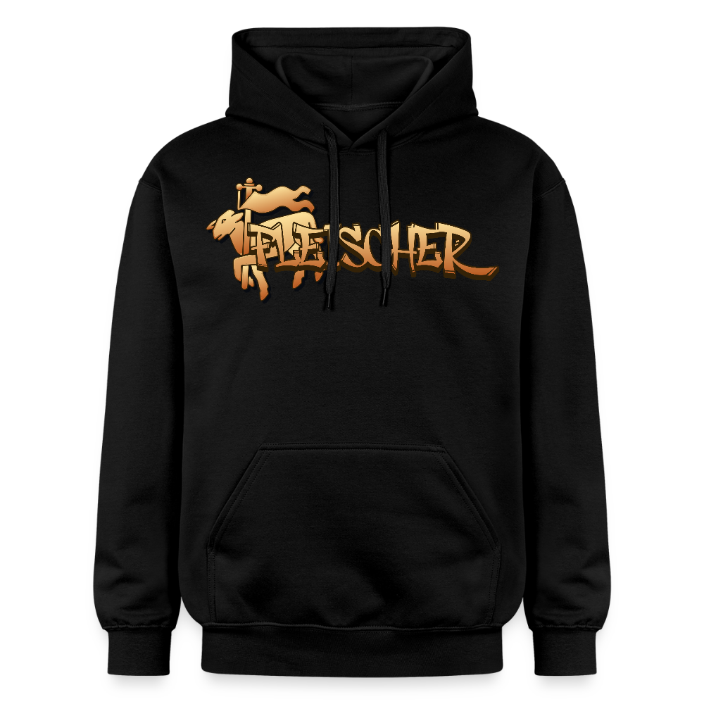 Gildan Unisex Softstyle® "Fleischer" Schwarz Gildan Unisex Softstyle® Midweight Hoodie