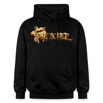 Gildan Unisex Softstyle® "Fleischer" Schwarz Gildan Unisex Softstyle® Midweight Hoodie