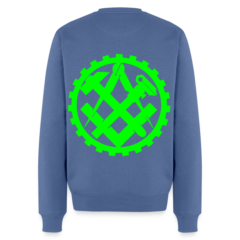 Unisex Premium Pullover "Mechaniker" neongrün Männer Premium Pullover