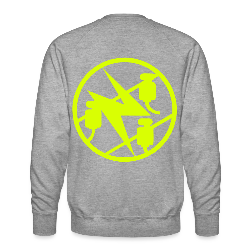 Unisex Premium Pullover "Elektriker" neongelb Männer Premium Pullover
