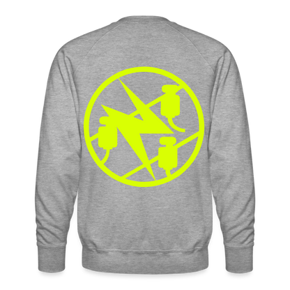 Unisex Premium Pullover "Elektriker" neongelb Männer Premium Pullover