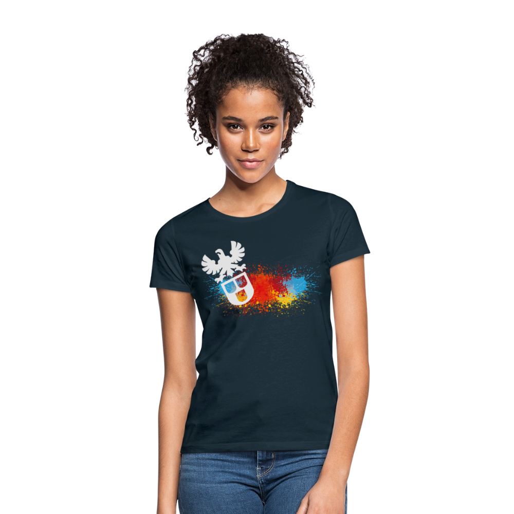 Frauen T-Shirt "Splash-Maler" Frauen T-Shirt