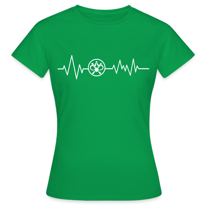 Frauen T-Shirt "Drechsler" Kelly Green Frauen T-Shirt
