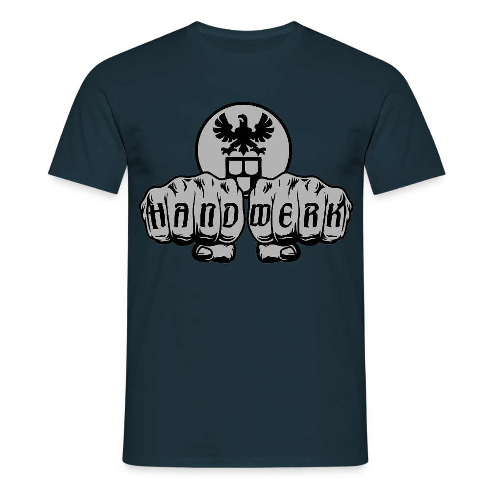 Unisex T-Shirt "Maler" Navy Männer T-Shirt