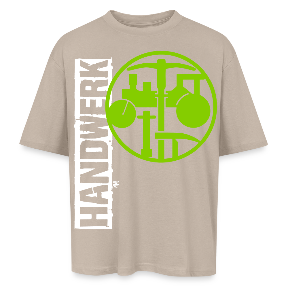 Oversized Unisex T-Shirt "Strassenbauer" Sahara Oversized Unisex T-Shirt