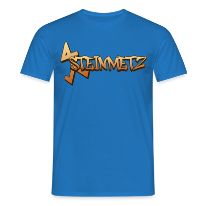 Unisex T-Shirt "Steinmetz" Royalblau Männer T-Shirt