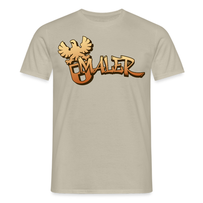 Unisex T-Shirt "Maler" Sandbeige Männer T-Shirt