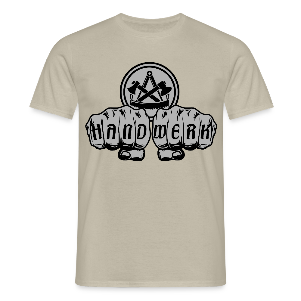 Unisex T-Shirt "Zimmermann" Sandbeige Männer T-Shirt