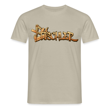 Unisex T-Shirt "Tischler" Sandbeige Männer T-Shirt