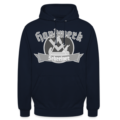 Unisex Hoodie "Schreiner" Navy Unisex Hoodie