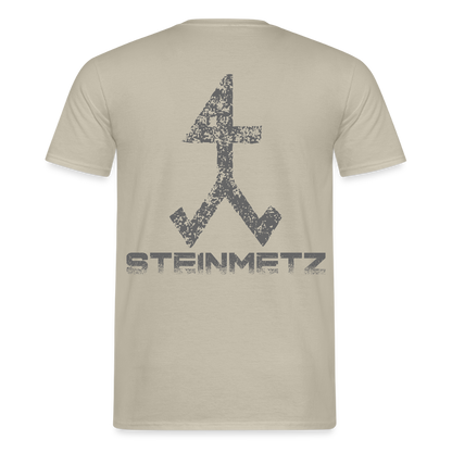 Unisex T-Shirt "Steinmetz" Sandbeige Männer T-Shirt