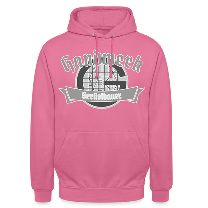 Unisex Hoodie "Gerüstbauer" Pink Unisex Hoodie