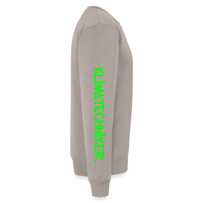 Unisex Premium Pullover "Klimatechniker" neongrün Männer Premium Pullover
