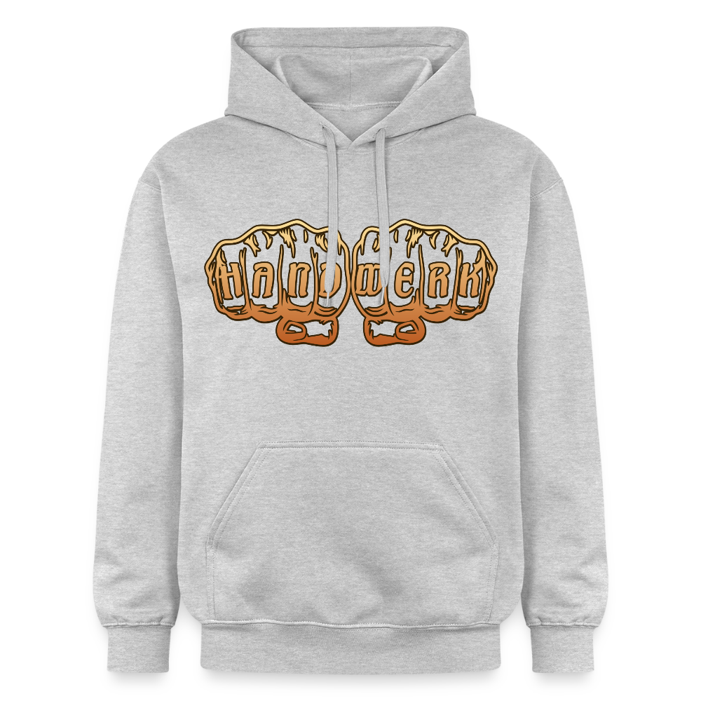 Gildan Unisex Softstyle® "Handwerk" Hellgrau meliert Gildan Unisex Softstyle® Midweight Hoodie