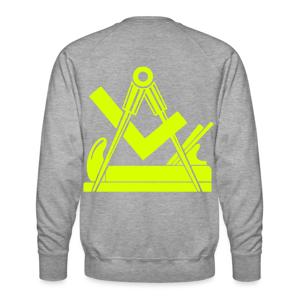 Unisex Premium Pullover "Schreiner" neongelb Männer Premium Pullover