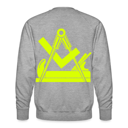 Unisex Premium Pullover "Schreiner" neongelb Männer Premium Pullover