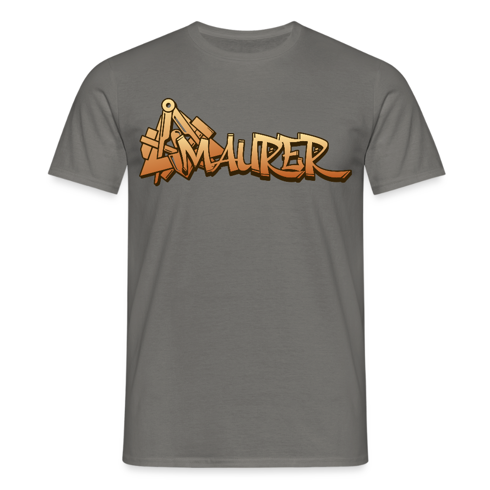 Unisex T-Shirt "Maurer" Graphit Männer T-Shirt