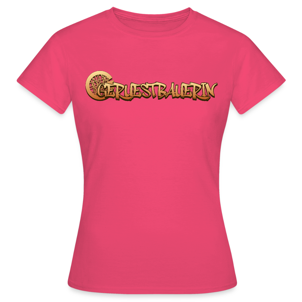 Frauen T-Shirt "Gerüstbauerin" - Azalea