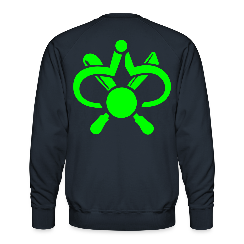 Unisex Premium Pullover "Drechsler" neongrün Männer Premium Pullover