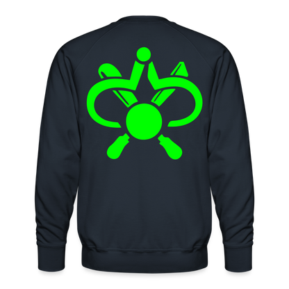 Unisex Premium Pullover "Drechsler" neongrün Männer Premium Pullover