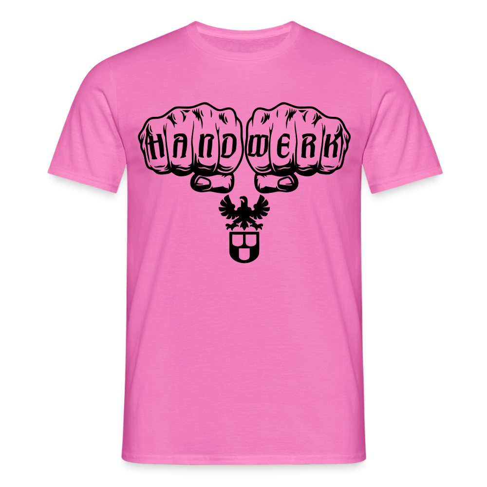 Unisex T-Shirt "Maler" Pink Männer T-Shirt