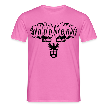 Unisex T-Shirt "Maler" Pink Männer T-Shirt