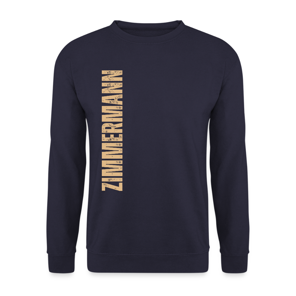 Unisex Pullover "Zimmermann" - Navy