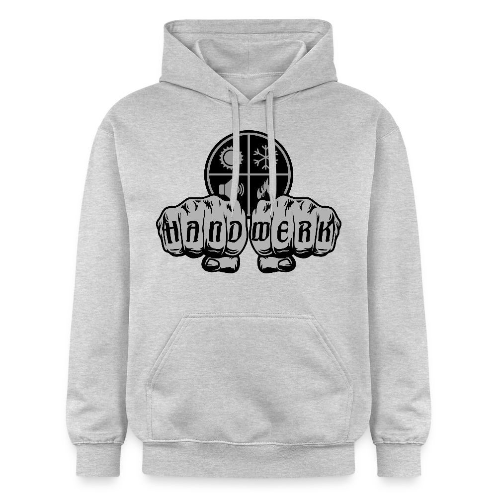 Gildan Unisex Softstyle® "Isolierer" Hellgrau meliert Gildan Unisex Softstyle® Midweight Hoodie