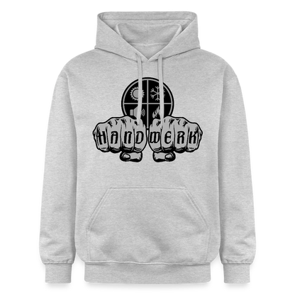 Gildan Unisex Softstyle® "Isolierer" Hellgrau meliert Gildan Unisex Softstyle® Midweight Hoodie