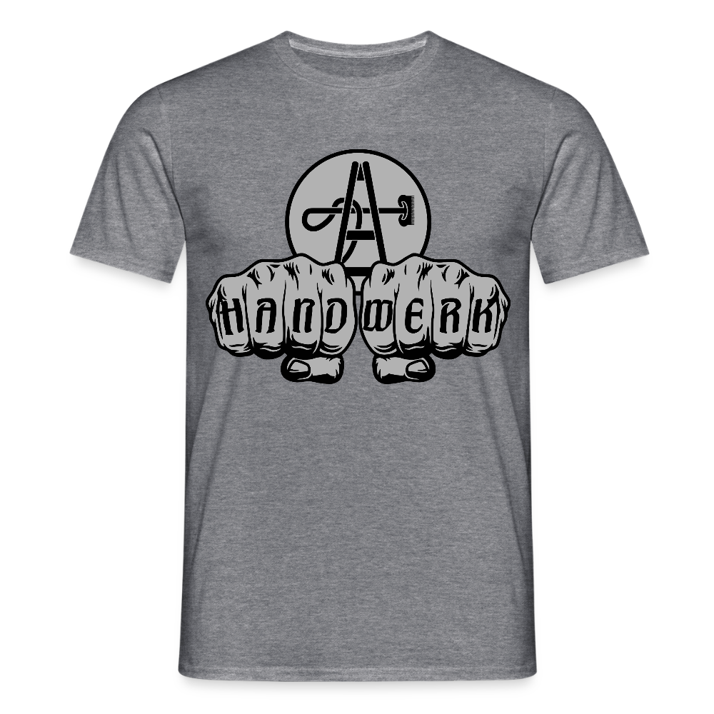 Unisex T-Shirt "Gebäudereiniger" Graphit meliert Männer T-Shirt