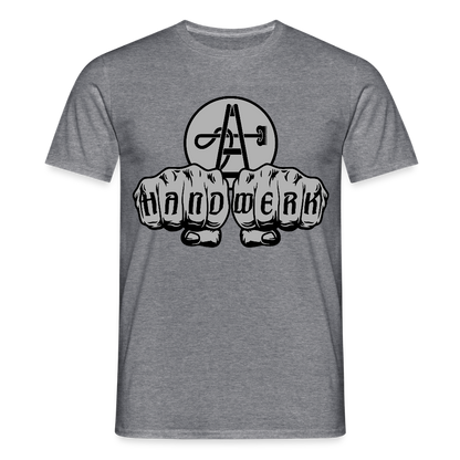 Unisex T-Shirt "Gebäudereiniger" Graphit meliert Männer T-Shirt