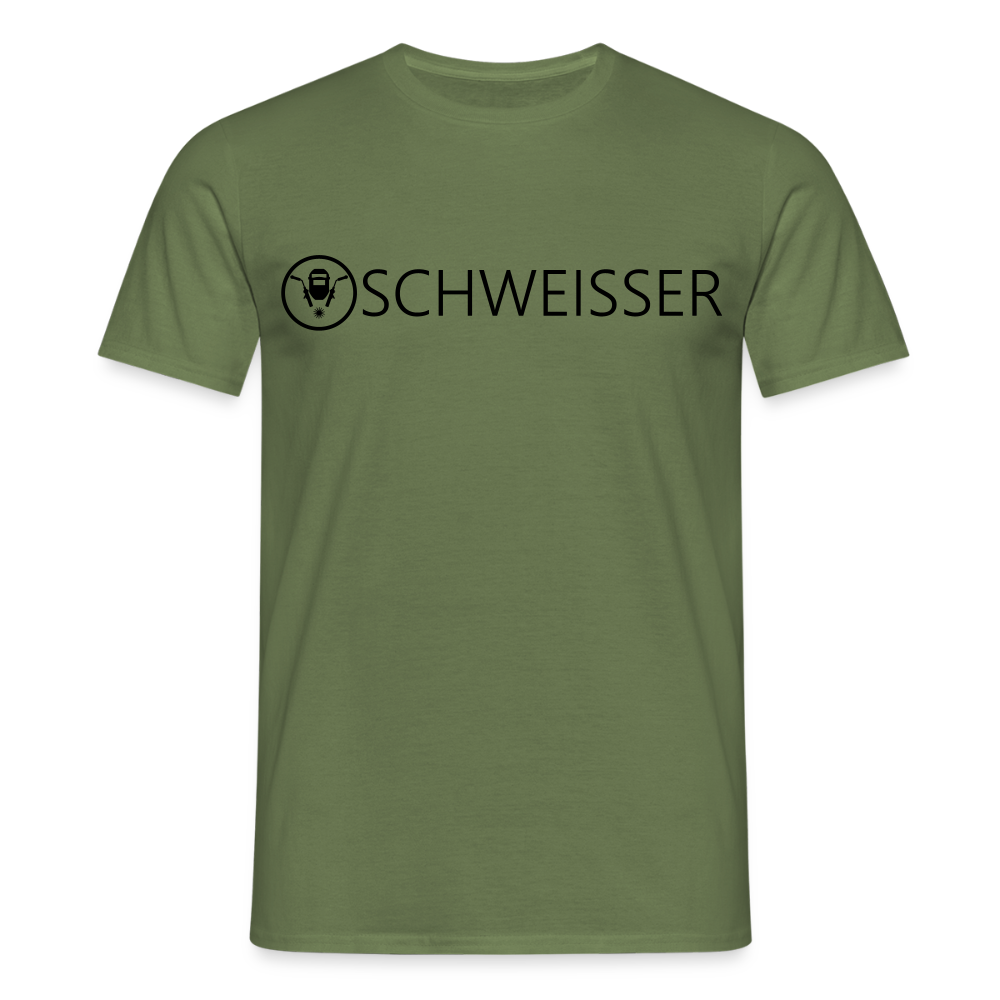 Unisex T-Shirt "Schweisser" Militärgrün Männer T-Shirt