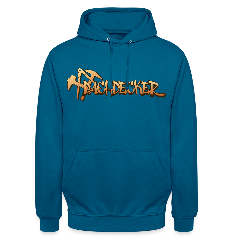 Unisex Hoodie "Dachdecker" Tiefseeblau Unisex Hoodie
