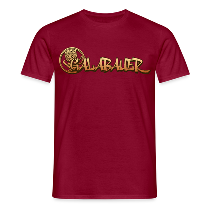 Unisex T-Shirt "Galabauer" Ziegelrot Männer T-Shirt