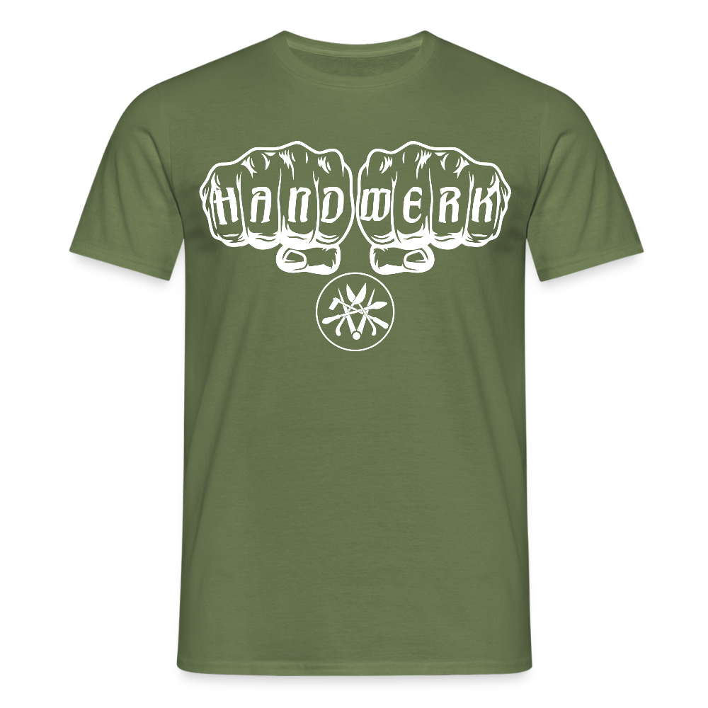 Unisex T-Shirt "Spengler" Militärgrün Männer T-Shirt