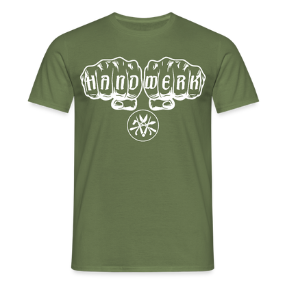 Unisex T-Shirt "Spengler" Militärgrün Männer T-Shirt