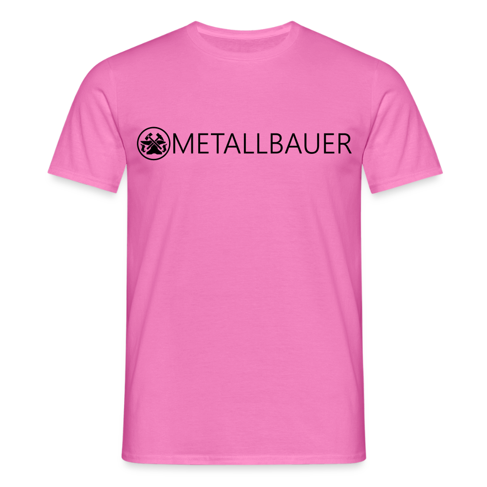 Unisex T-Shirt "Metallbauer" Pink Männer T-Shirt