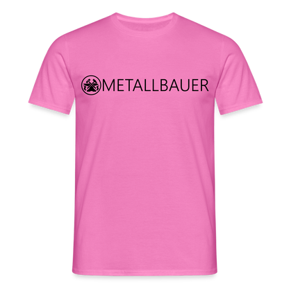 Unisex T-Shirt "Metallbauer" Pink Männer T-Shirt