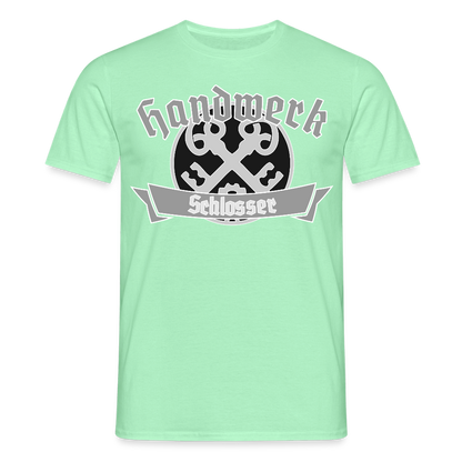 Unisex T-Shirt "Schlosser" Mintgrün Männer T-Shirt