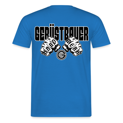 Unisex T-Shirt "Gerüstbauer" - Royalblau