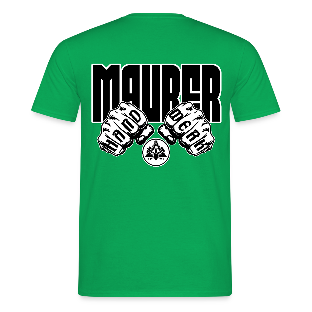 Unisex T-Shirt "Maurer" Kelly Green Männer T-Shirt