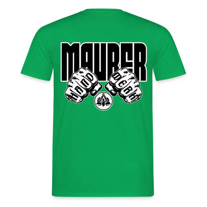Unisex T-Shirt "Maurer" Kelly Green Männer T-Shirt